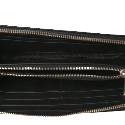 Bottega Veneta Nappa Intrecciato Zip Around Wallet Black 5 of 8