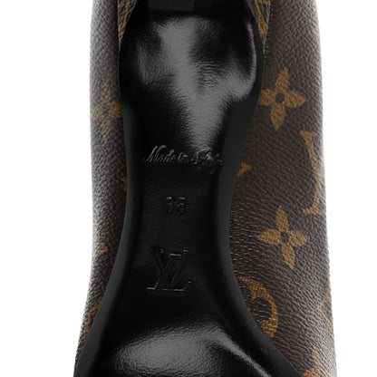 Louis Vuitton Reverse Monogram Cherie Pumps 35 7 of 11
