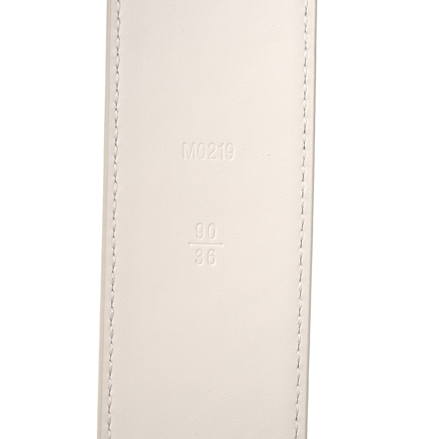 Louis Vuitton PVC Monogram 40mm LV Initiales Reversible Belt 90 36 Iridescent Prism 3 of 6