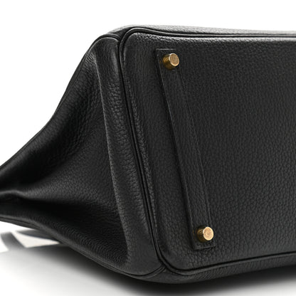 Hermes Fjord Birkin 35 Black 9 of 18