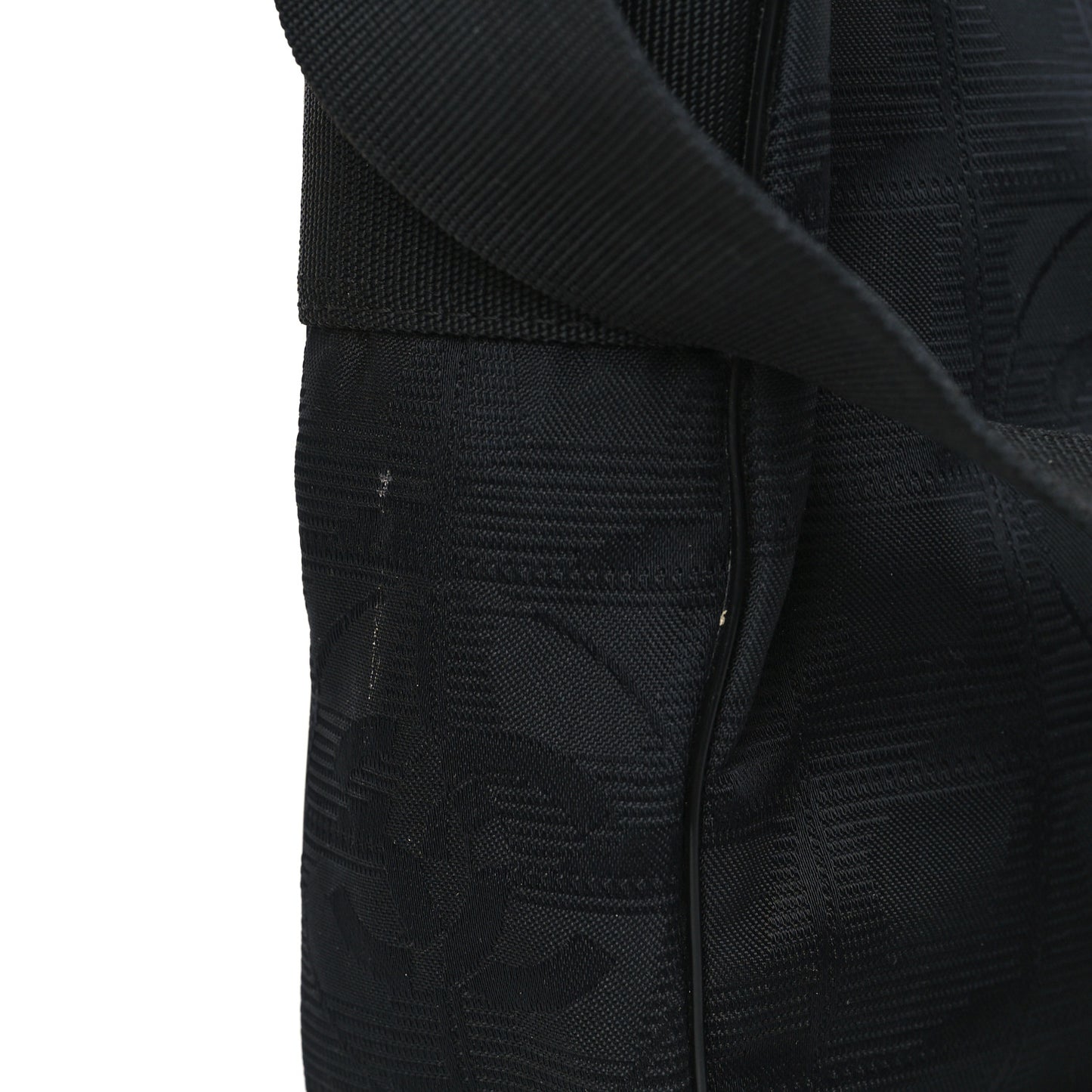 Nylon Travel Crossbody Bag Black
