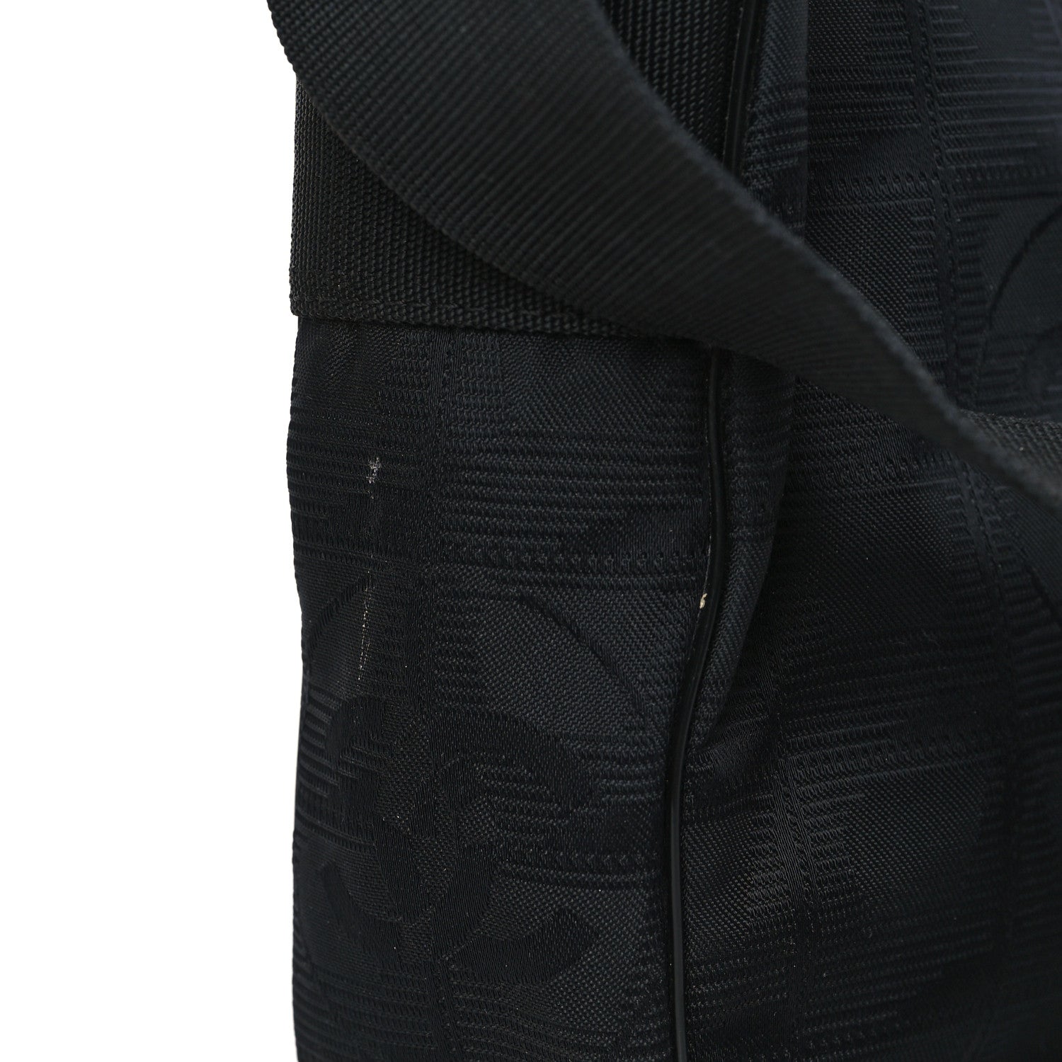 Chanel Nylon Travel Crossbody Bag Black 11 of 11