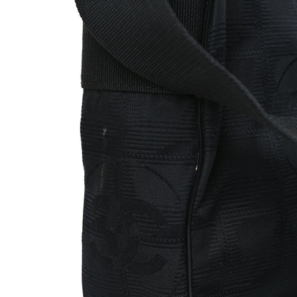 Chanel Nylon Travel Crossbody Bag Black 11 of 11