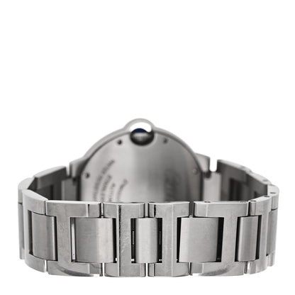 Cartier Stainless Steel 36mm Ballon Bleu De Cartier Automatic Watch 3 of 5