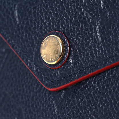 Louis Vuitton Empreinte Victorine Wallet Marine Rouge 9 of 10