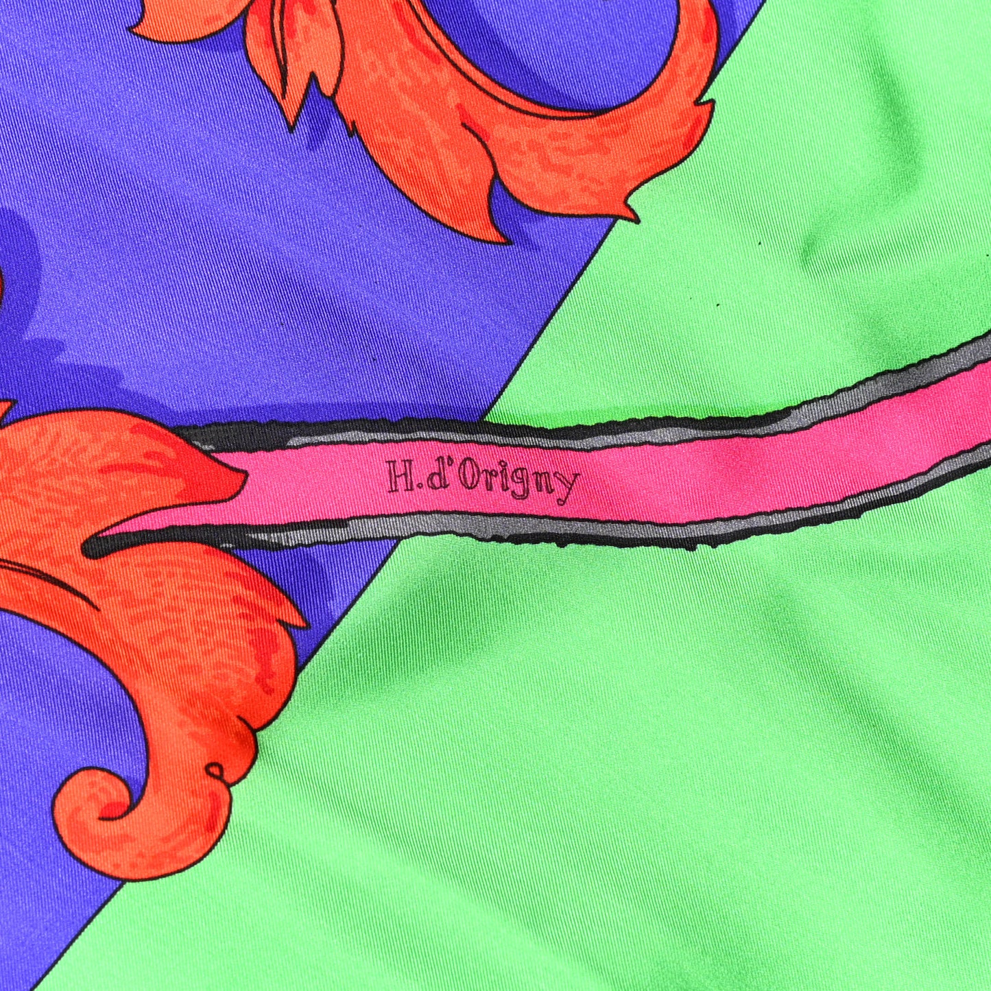 Silk L'Instruction Du Roy Scarf 140