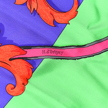 Hermes Silk L'Instruction Du Roy Scarf 140 5 of 6