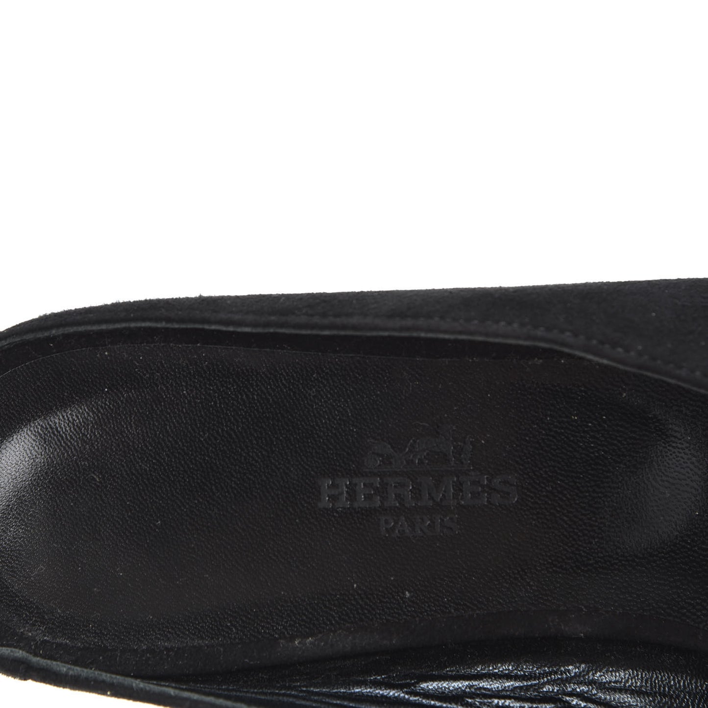 Suede Goatskin Crystal Roxane Mules 37.5 Black