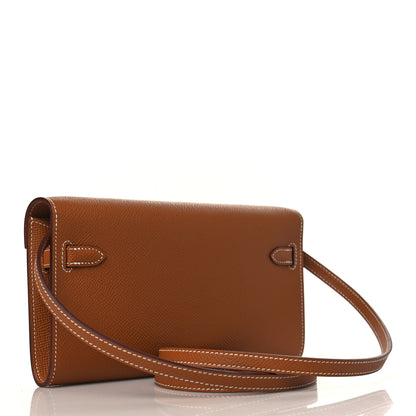 Hermes Epsom Kelly Wallet To Go Gold 3 of 10