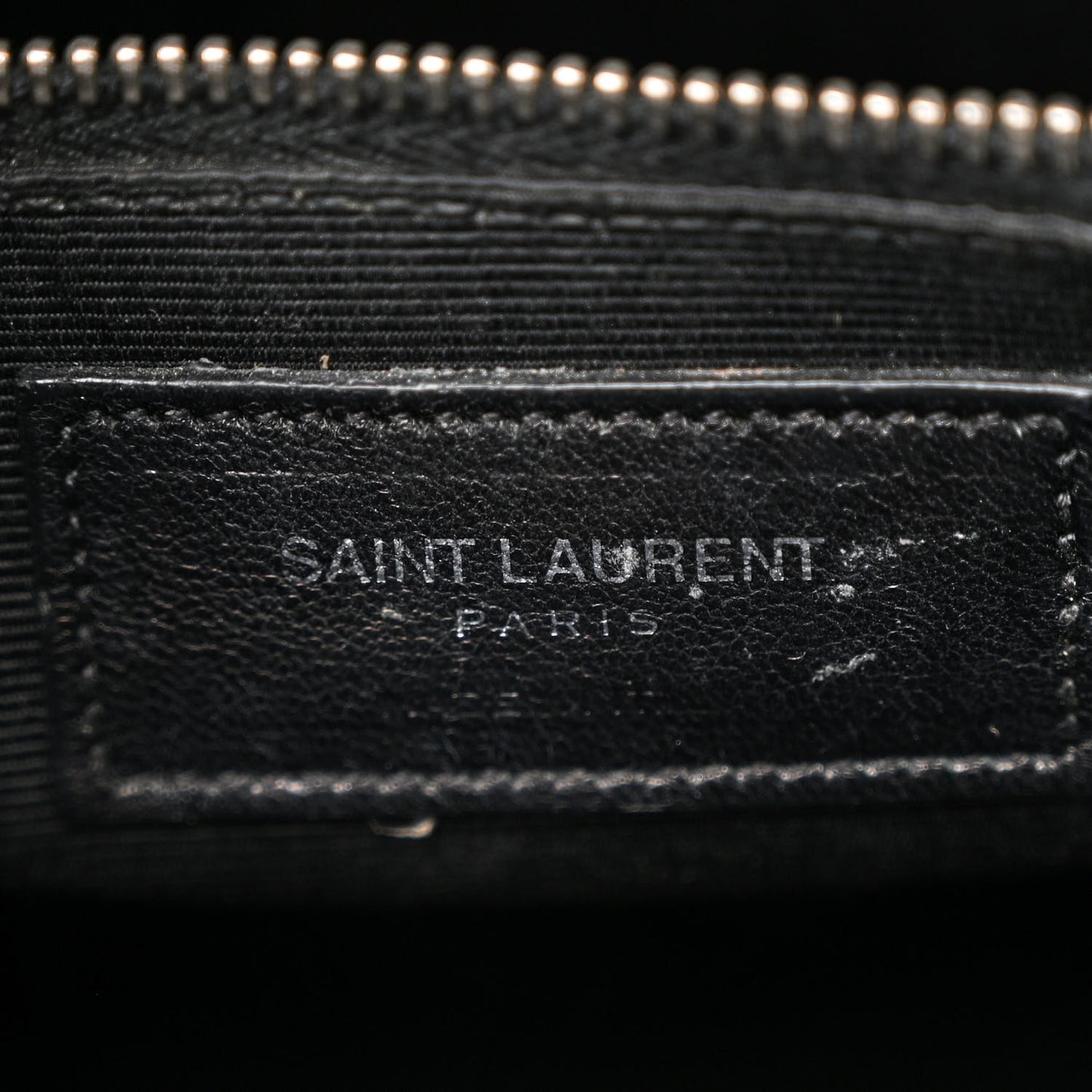 Grained Calfskin Small Sac De Jour Black