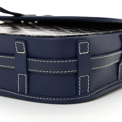 Goyard Goyardine Belvedere II PM Messenger Bag Navy 9 of 9