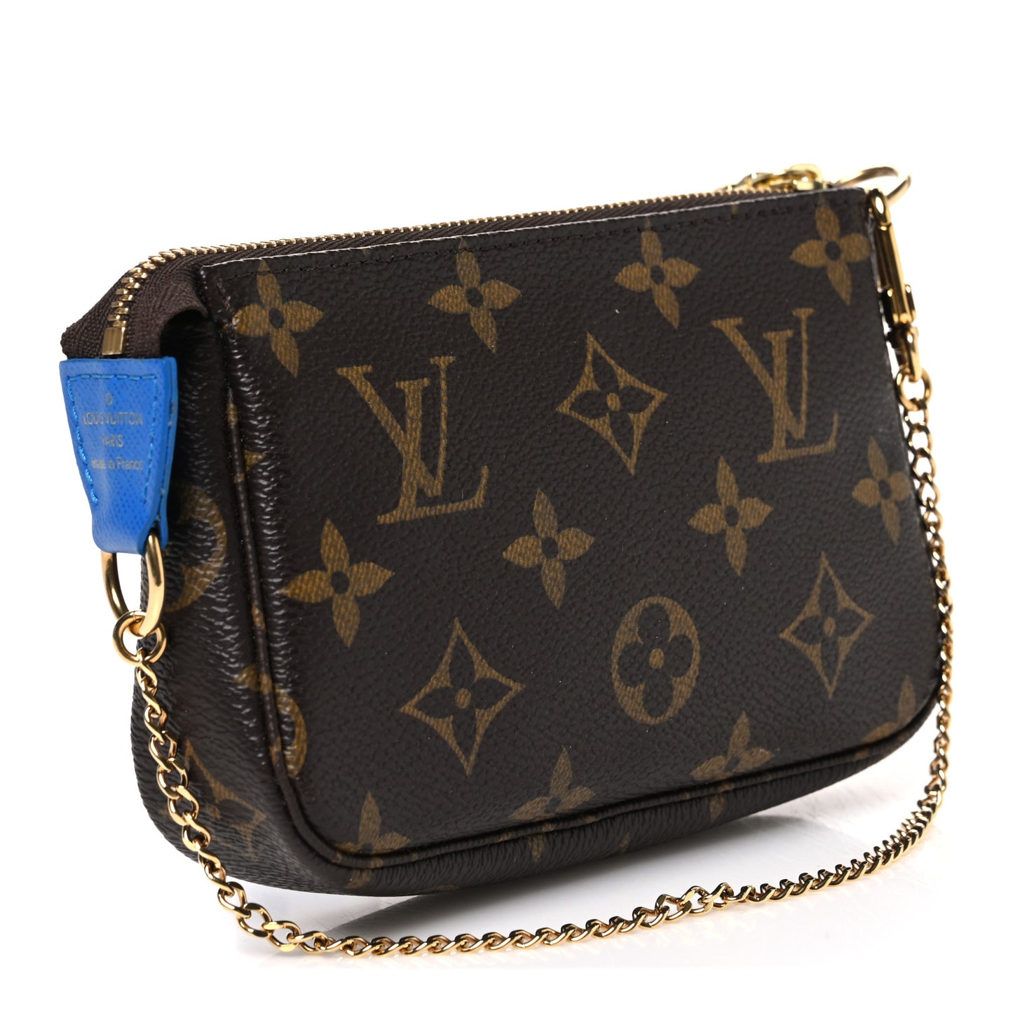 Monogram 2019 Christmas Animation Mini Venice Pochette Accessories Blue