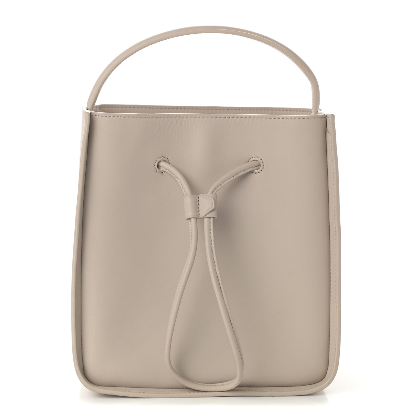 Smooth Calfskin Small Soleil Bucket Bag Feather