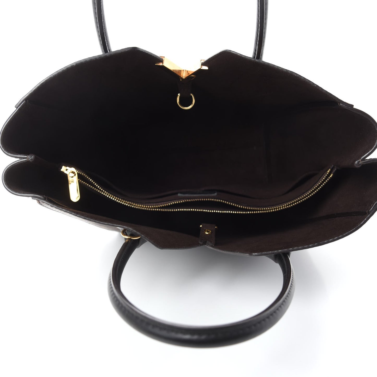 Calfskin Monogram Kimono Tote PM Black