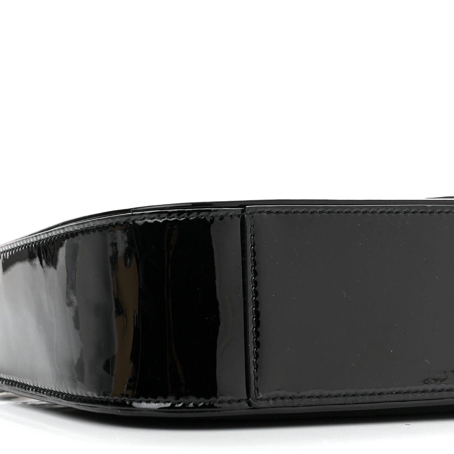 Saint Laurent Patent Le 5 A 7 Hobo Black 8 of 9