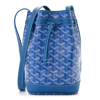Goyard Goyardine Petit Flot Bucket Bag PM Sky Morning 1 of 9