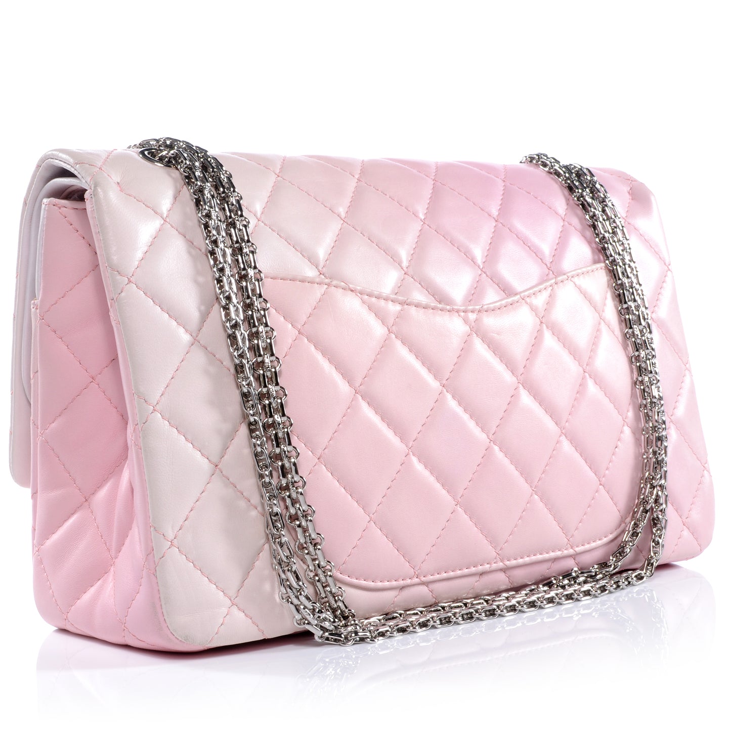 Lambskin Degrade Quilted 2.55 Reissue 227 Flap Pink