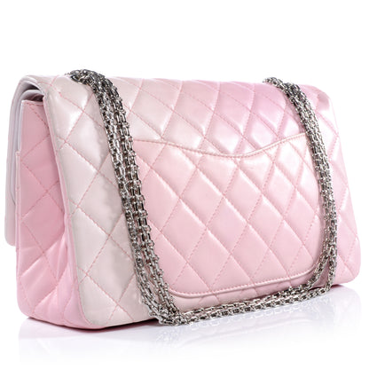 Chanel Lambskin Degrade Quilted 2.55 Reissue 227 Flap Pink 3 of 9