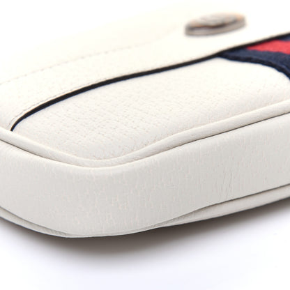 Gucci Grained Calfskin Ophidia Belted iPhone Case 85 34 White 7 of 12