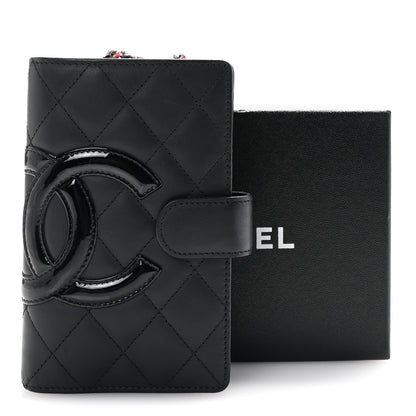 Chanel Calfskin Cambon Zipped Pocket Wallet Black 9 of 9