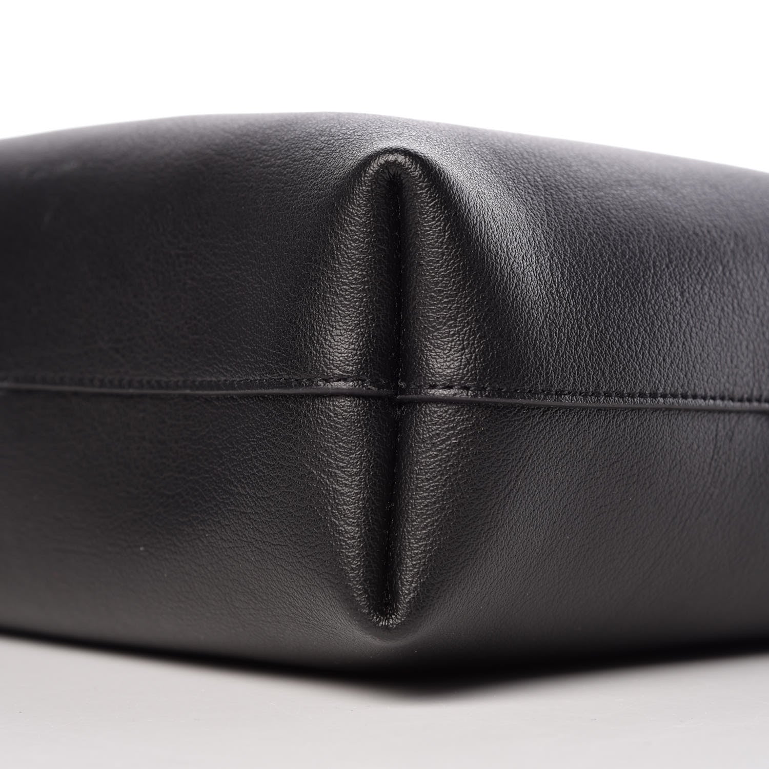 Saint Laurent Calfskin Toy Shopping Tote Black 10 of 11