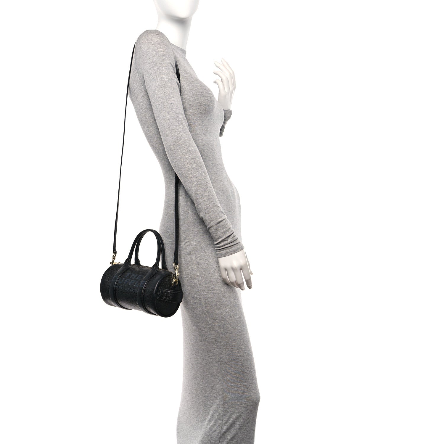 Marc Jacobs Calfskin The Mini Duffle Bag Black 2 of 10