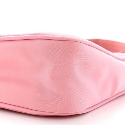 Prada Tessuto Nylon Saffiano Mini Re-Edition 2000 Bag Rosa 11 of 11