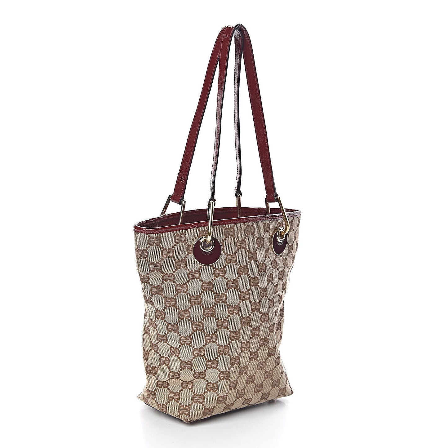 Monogram Small Eclipse Tote Red