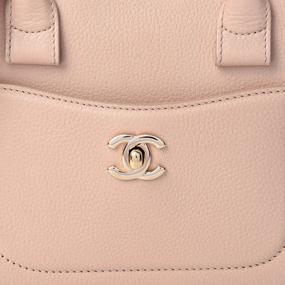 Chanel Grained Calfskin Mini Neo Executive Shopper Tote Light Beige 8 of 14