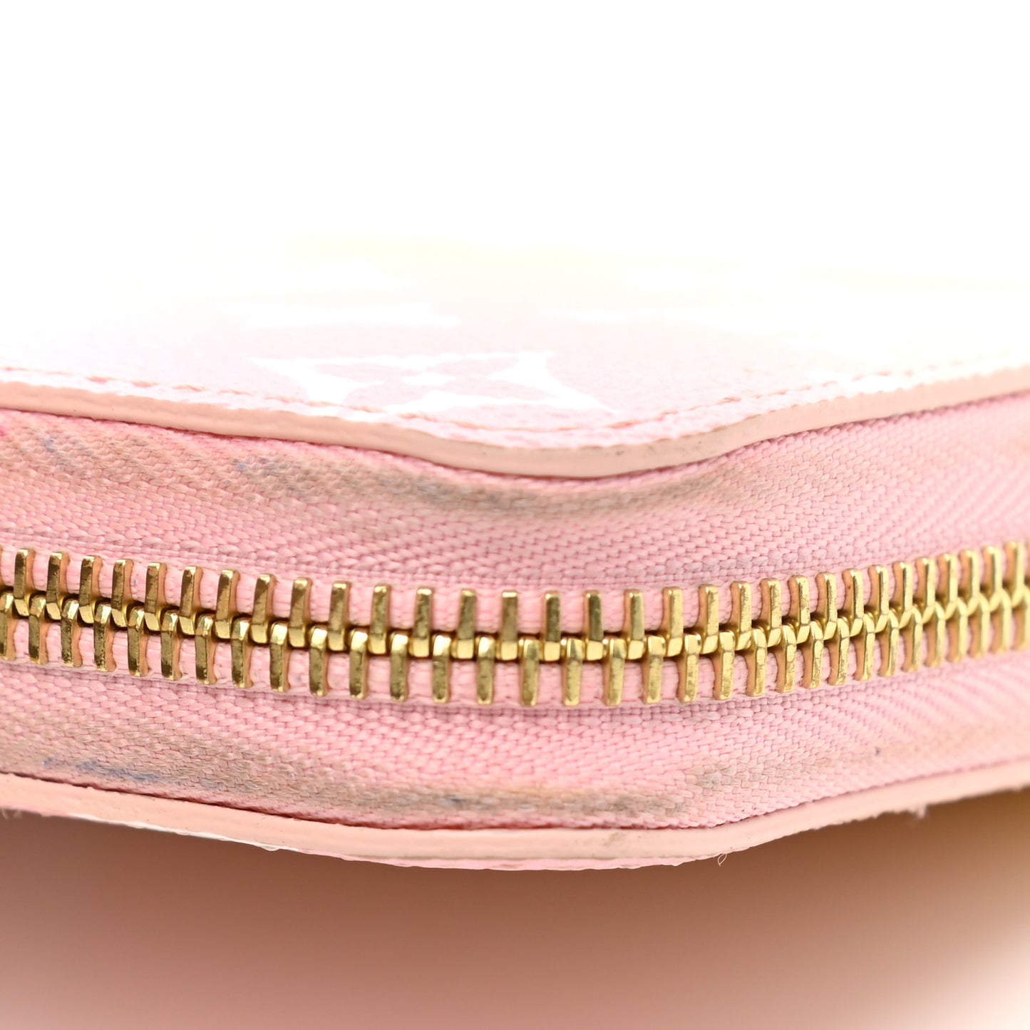 Monogram Giant By The Pool Zippy Wallet Light Pink