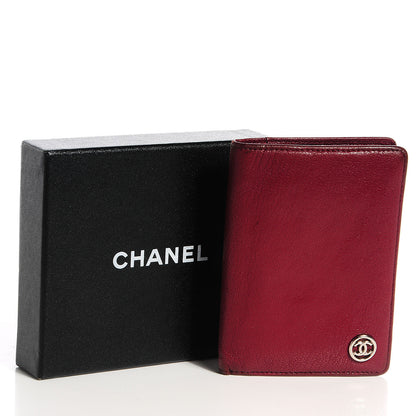 Chanel Goatskin CC ID Compact Wallet Red 7 of 7