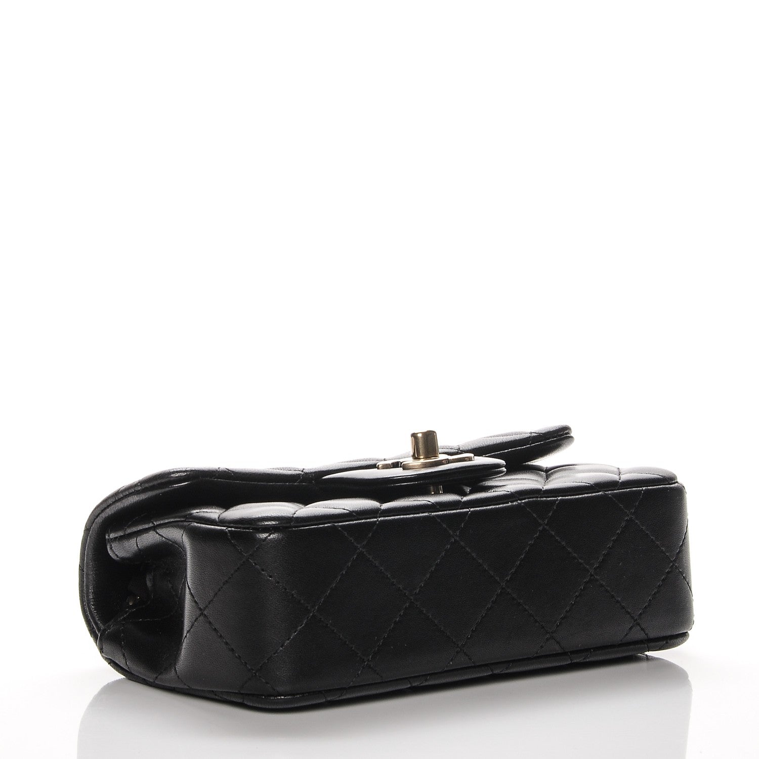 Chanel Lambskin Quilted Extra Mini Flap Black 3 of 6