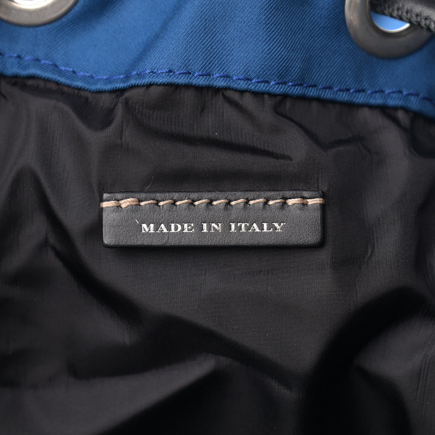 Burberry Nylon Logo Print Large Rucksack Backpack Bright Blue 7 of 14