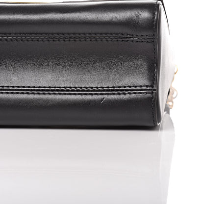 Louis Vuitton Veau Satin Monogram Twist Shoulder Bag MM Black 11 of 12
