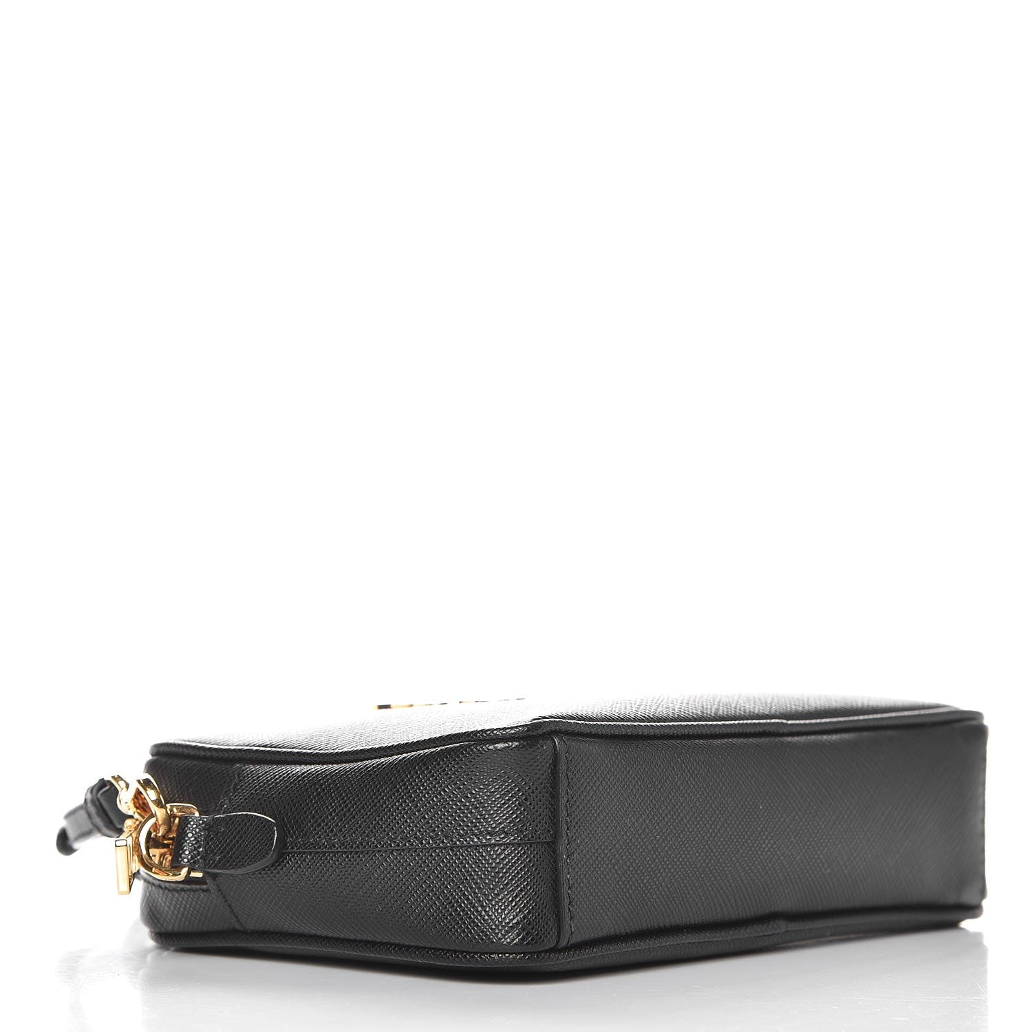 Prada Saffiano Small Camera Crossbody Bag Black 4 of 7