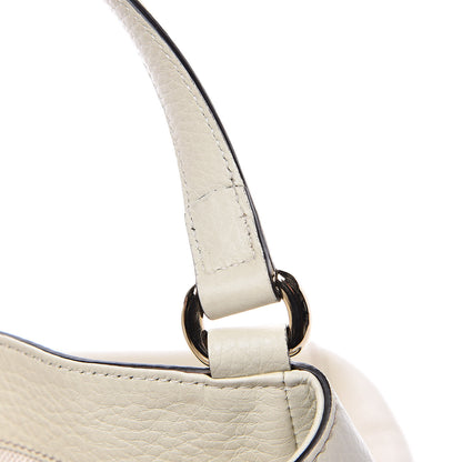 Gucci Pebbled Calfskin Medium Soho Shoulder Bag Off White 8 of 11