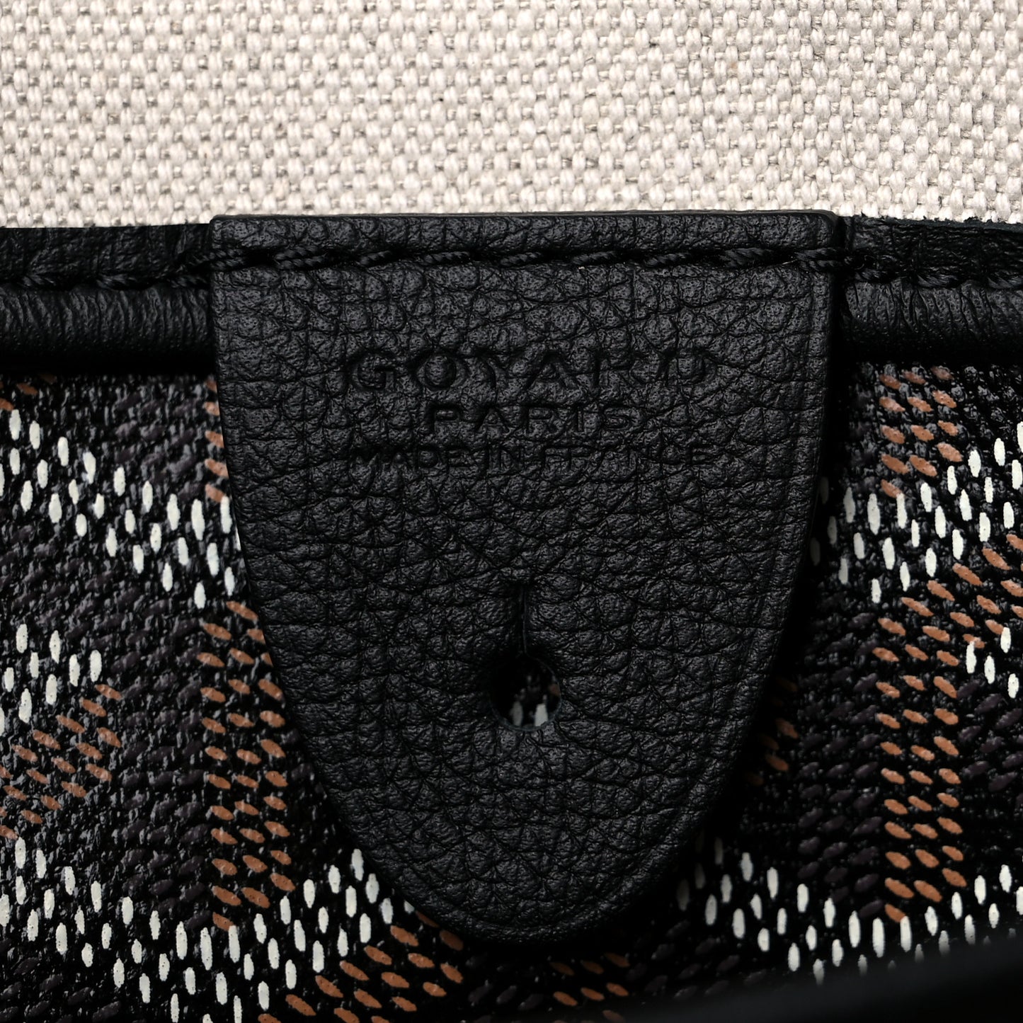 Goyardine Artois PM Black