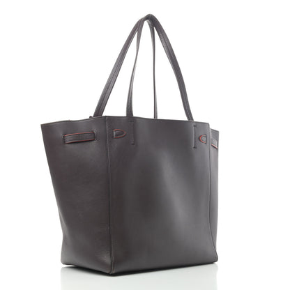 Celine Smooth Calfskin Small Belt Cabas Phantom Dark Brown 2 of 4