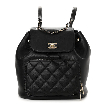 Chanel Caviar Quilted Business Affinity Backpack Black 1 of 10