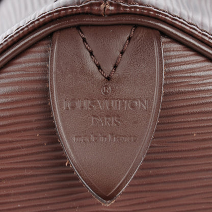 Louis Vuitton Epi Speedy 25 Moka 6 of 8