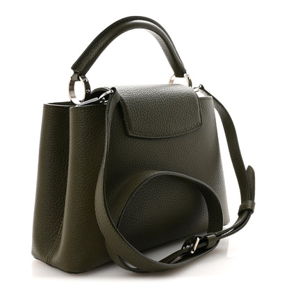 Louis Vuitton Taurillon Capucines BB Khaki 3 of 9