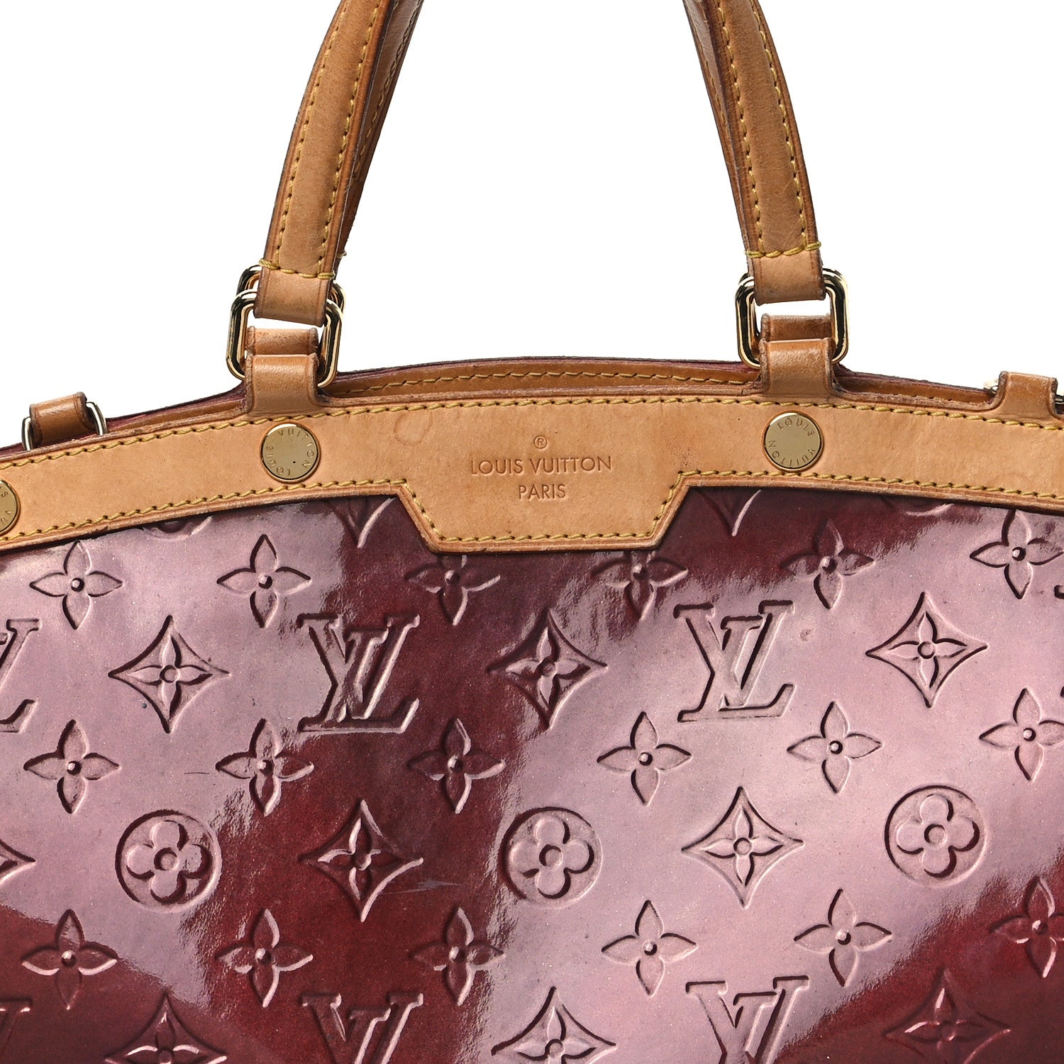 Louis Vuitton Vernis Brea MM Amarante 7 of 10