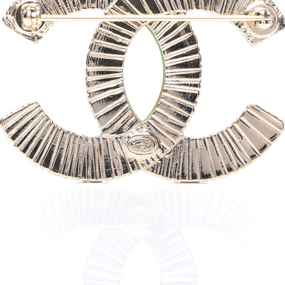 Chanel Metal CC Brooch Multicolor 4 of 4