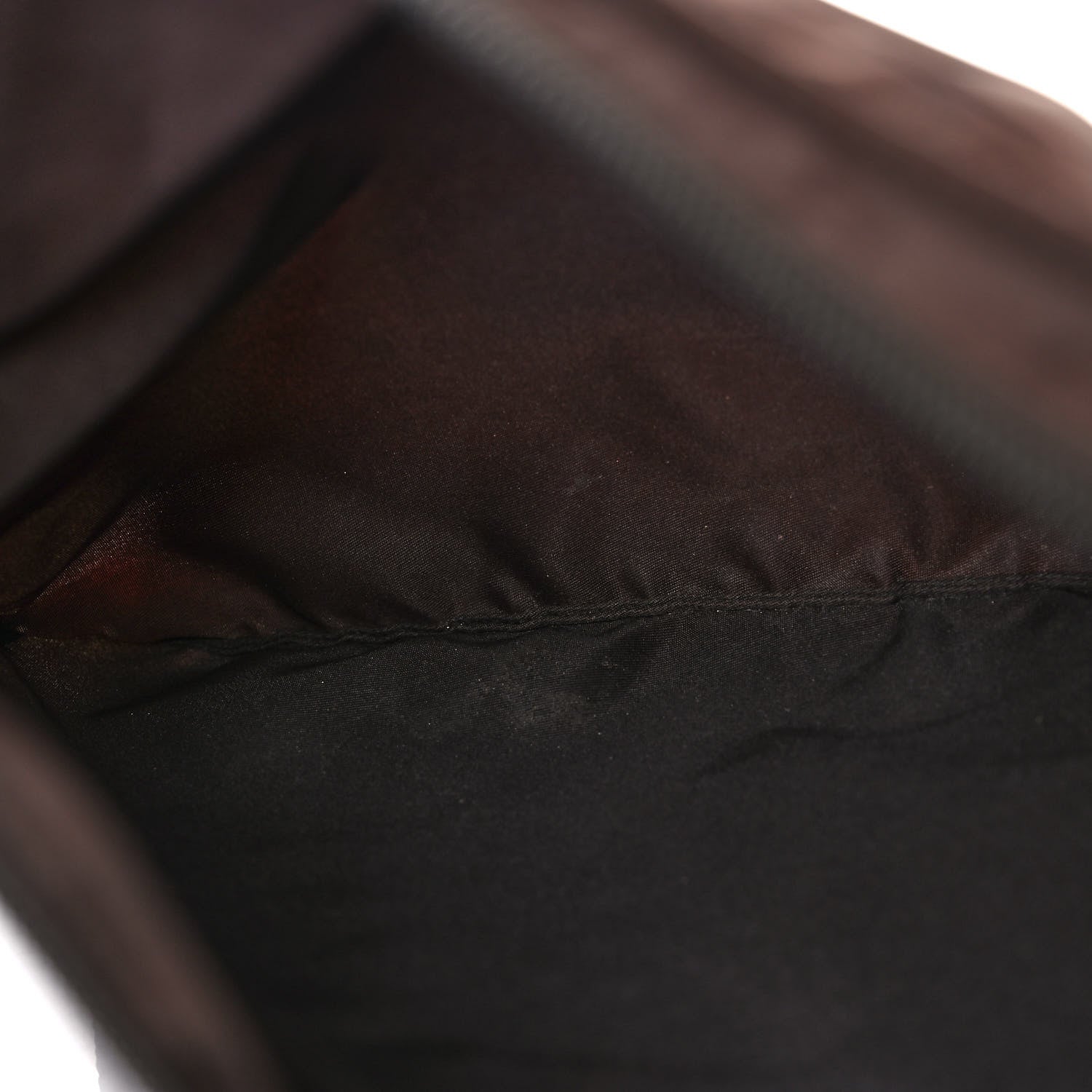 Prada Nylon Flat Messenger Bag Brown 15 of 15