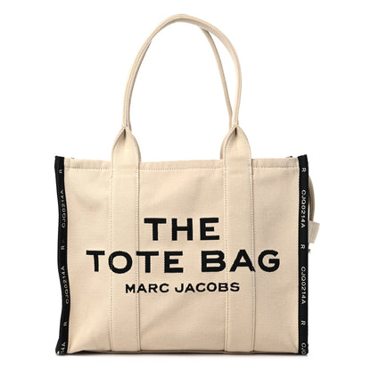 Marc Jacobs Jacquard Large The Traveler Tote Bag Warm Sand 1 of 15