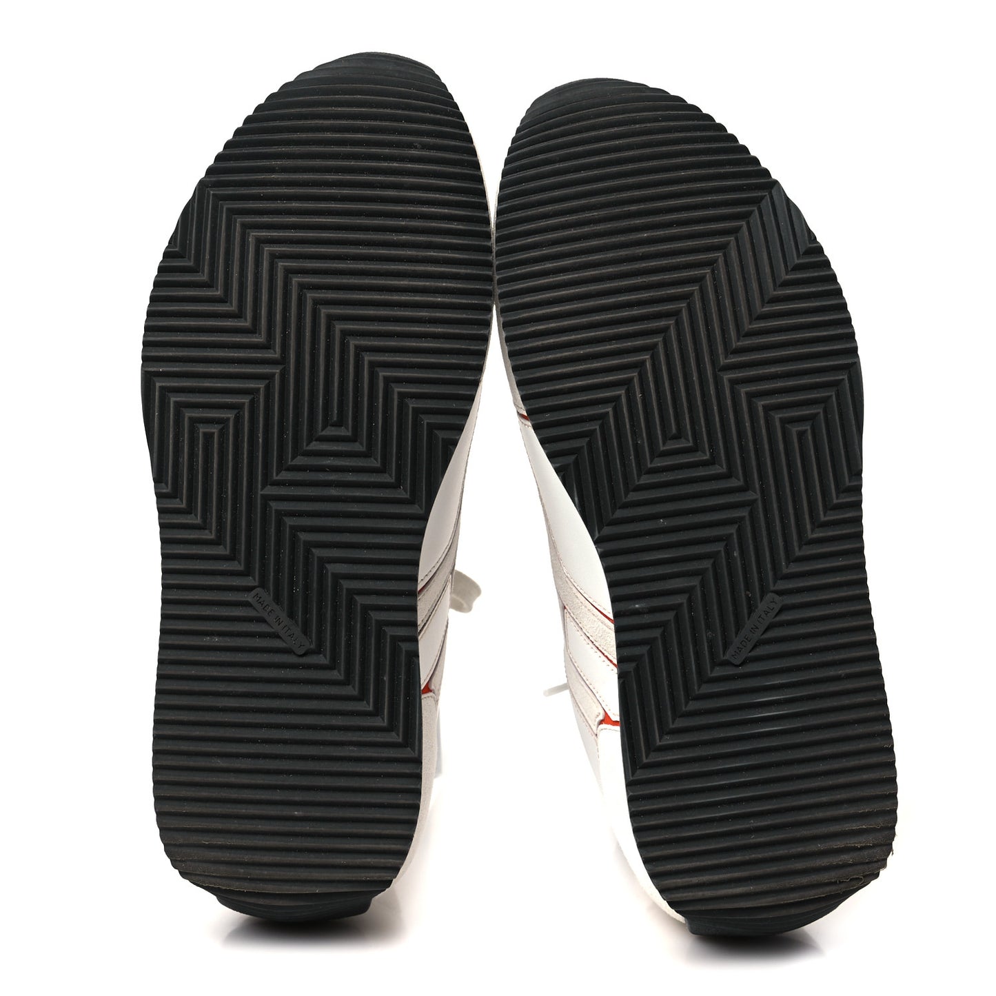 Calfskin Suede Goatskin Womens Chris Sneakers 39 White Multicolor