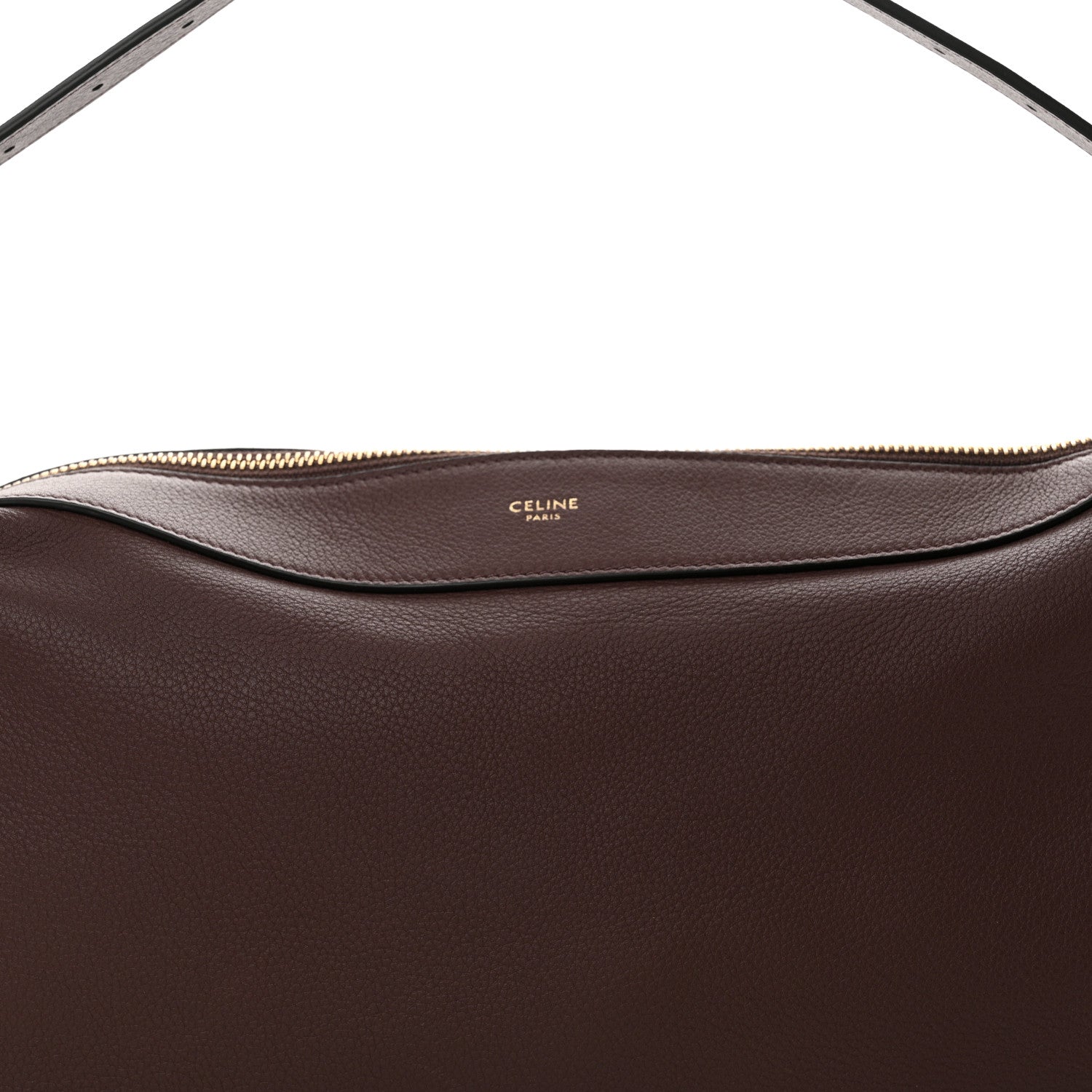 Celine Supple Calfskin Medium Romy Shoulder Bag Hickory 8 of 10