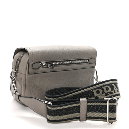 Prada Vitello Phenix Crossbody Bag Clay 3 of 9