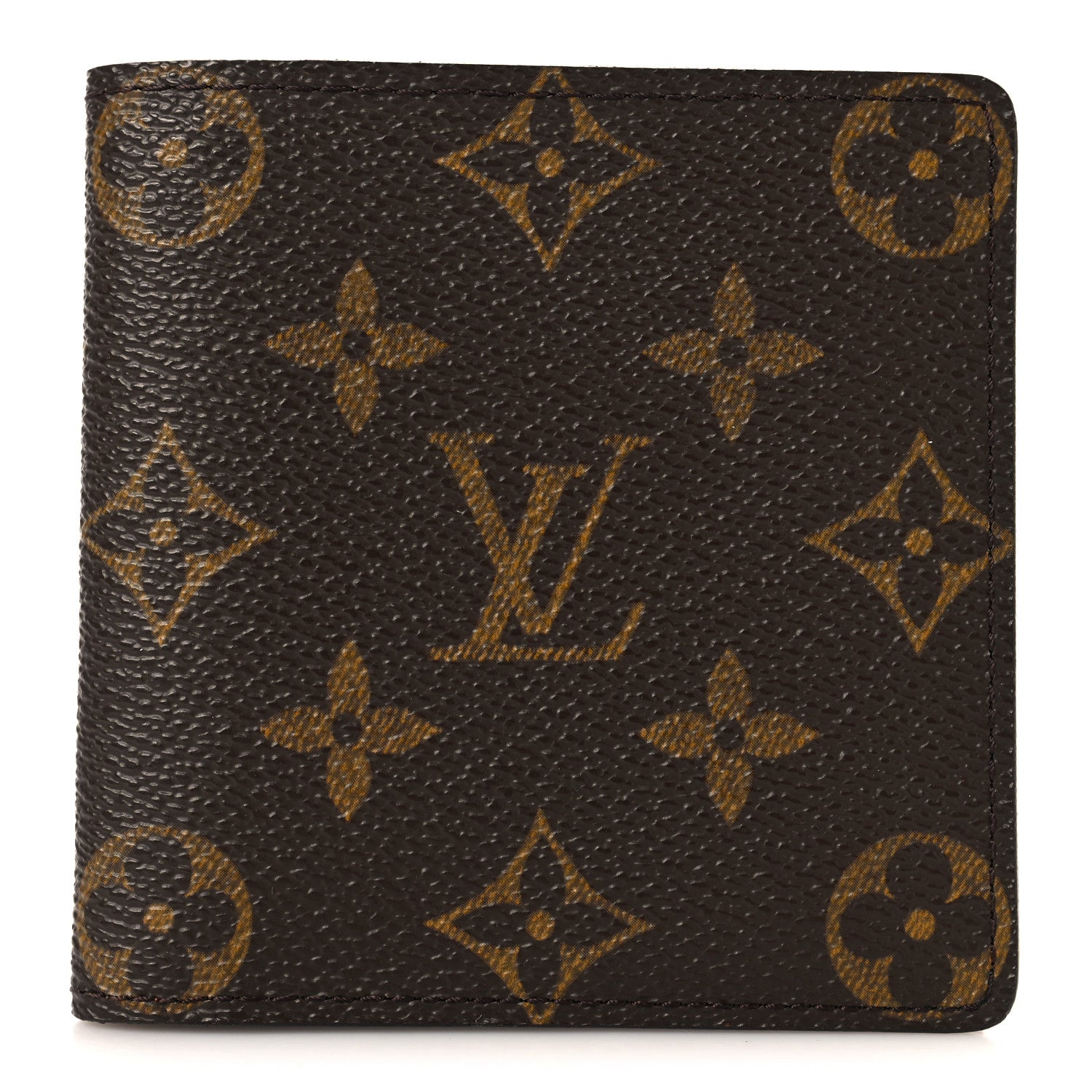 Louis Vuitton Monogram Mens Billfold Wallet 6 Credit Card Slots 1 of 6
