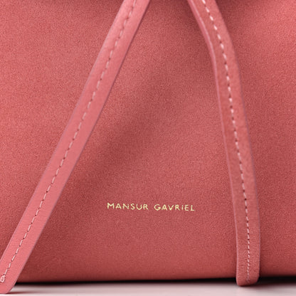 Mansur Gavriel Suede Lady Bag Blush 12 of 12